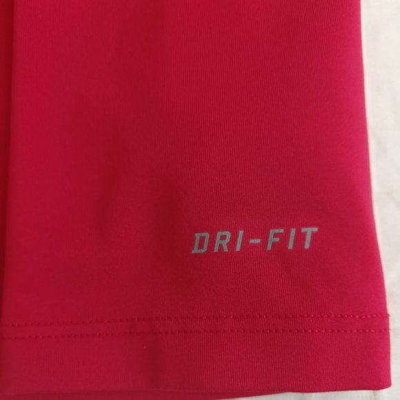 Pink Nike Pro Combat, Dri-fit, athletic long sleeve shirt. M - Picture 5 of 5